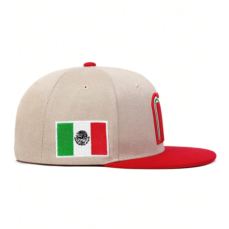 Unisex Simple Letter M Embroidery Hip-hop Hats Outdoor Adjustable Casual Baseball Caps Sunscreen Hat